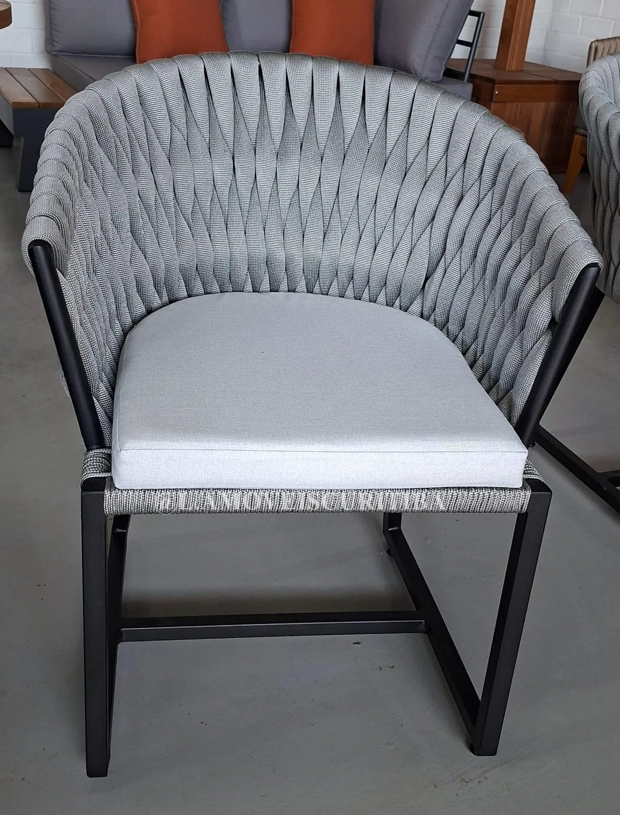 Estrutura de alumínio com pintura Preto