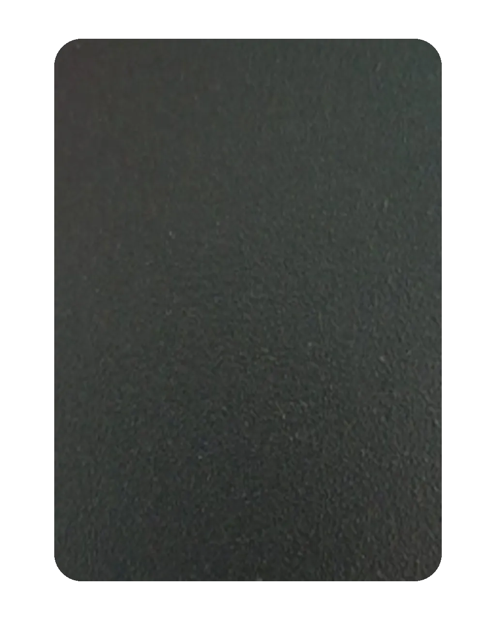 Amostra de pintura eletrostática Preto
