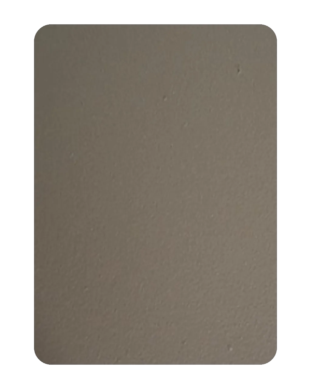 Amostra de pintura eletrostática Champanhe