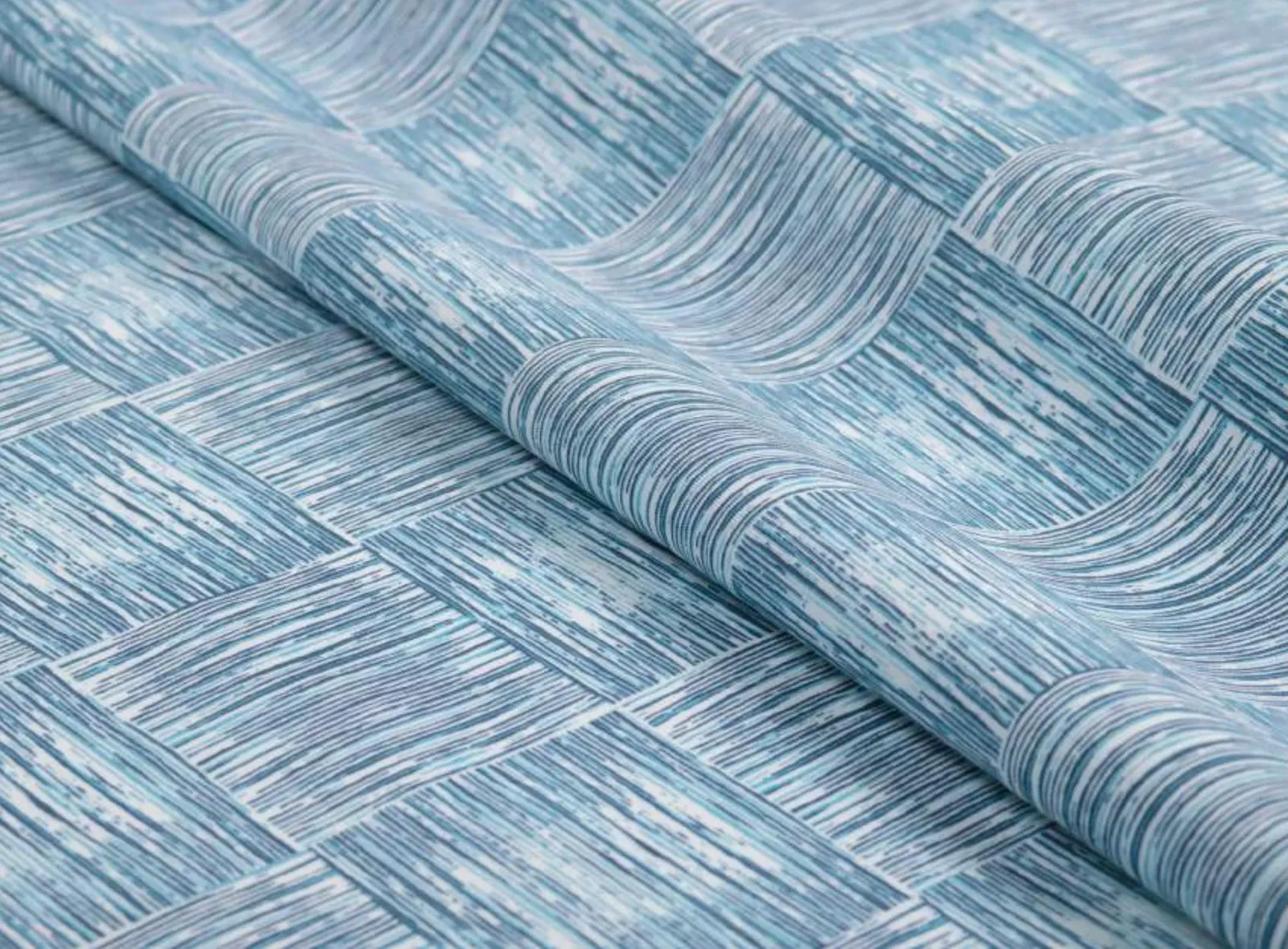 Tecido Karsten Acquablock Fiji Azul