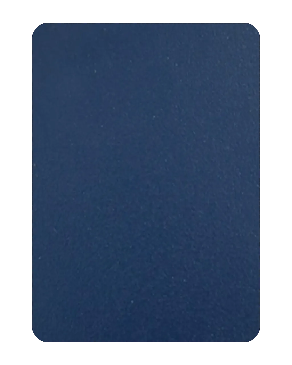 Amostra de pintura eletrostática Azul