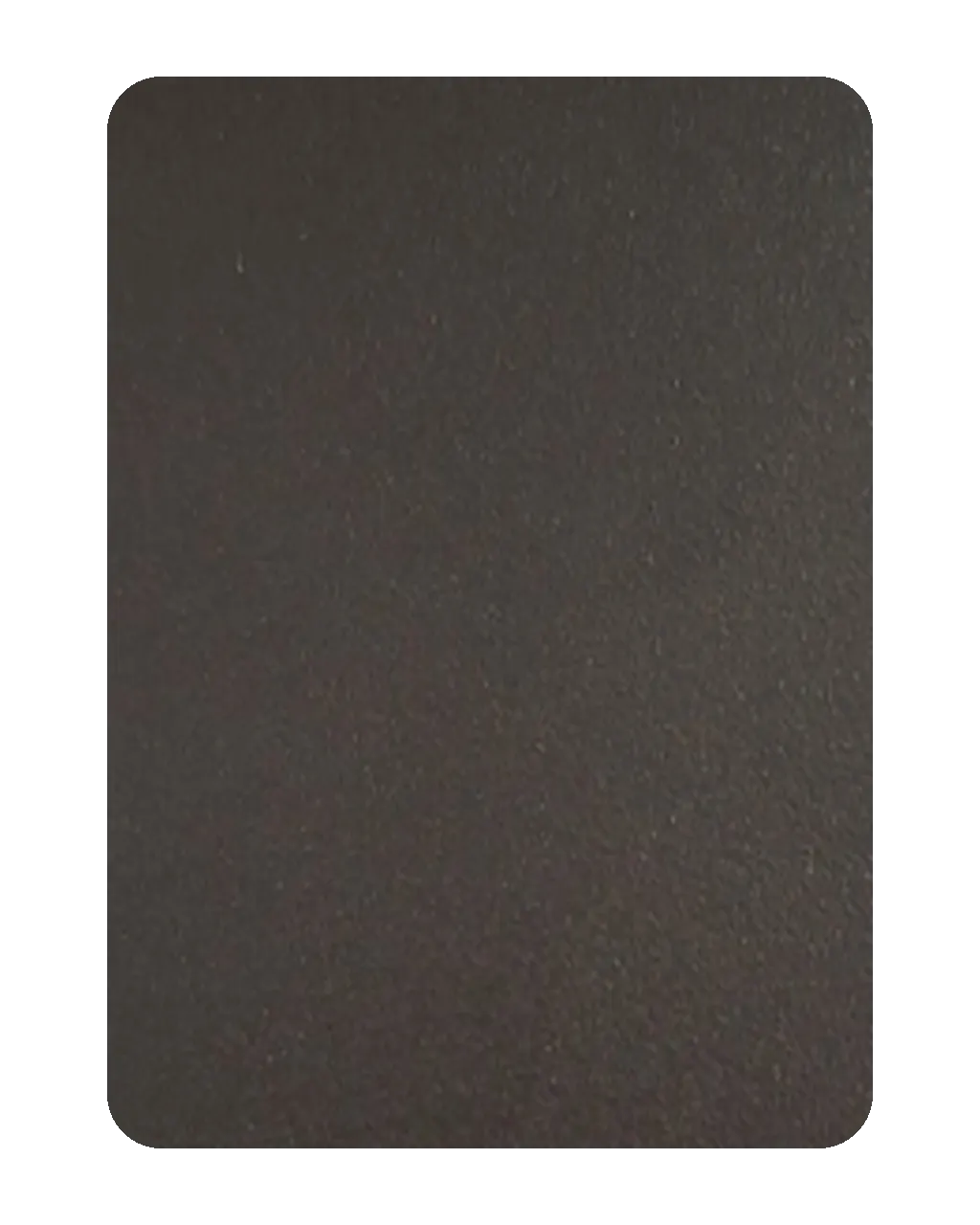 Amostra de pintura eletrostática Marrom