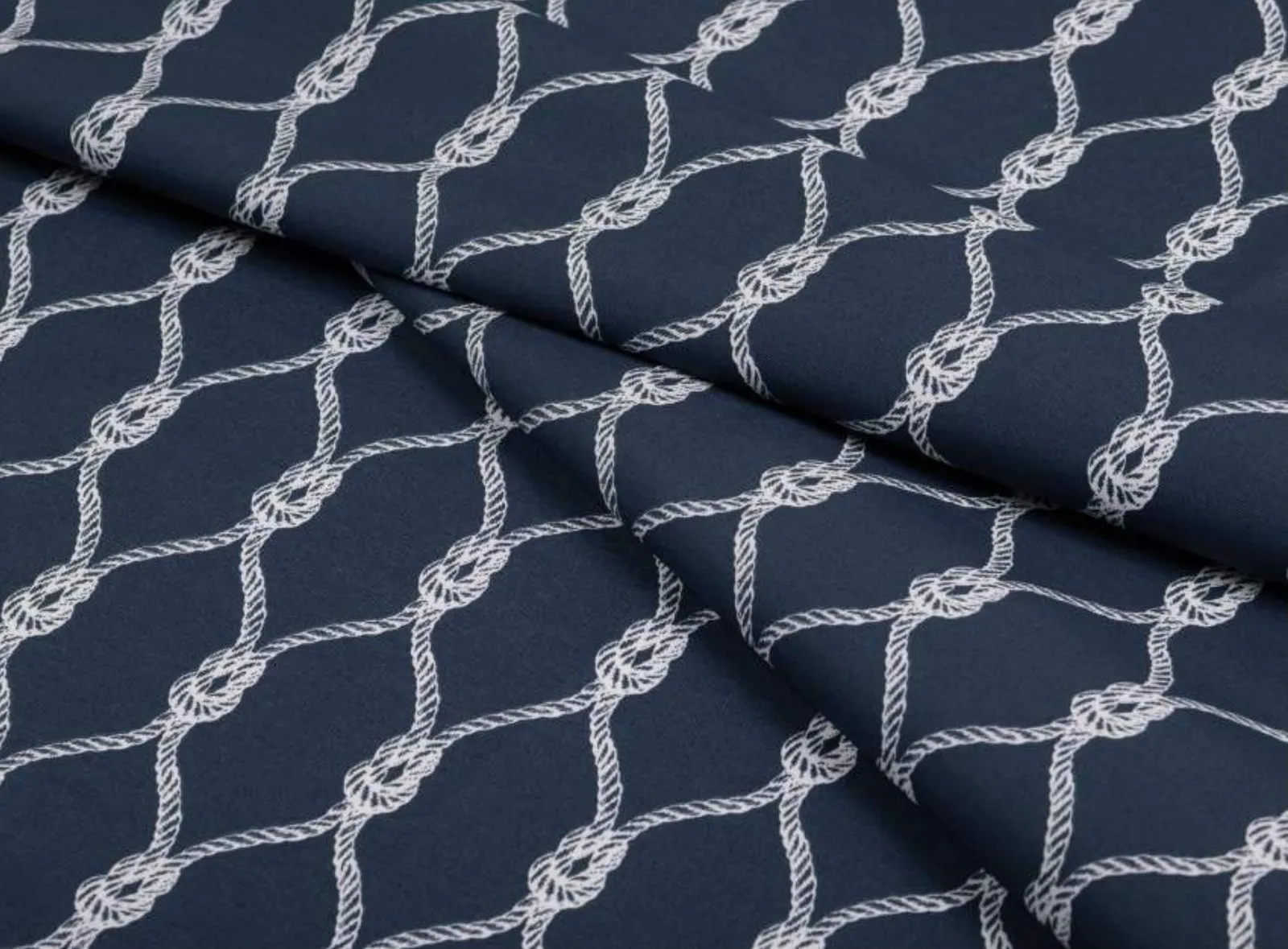 Tecido Karsten Acquablock Nautical Profundo